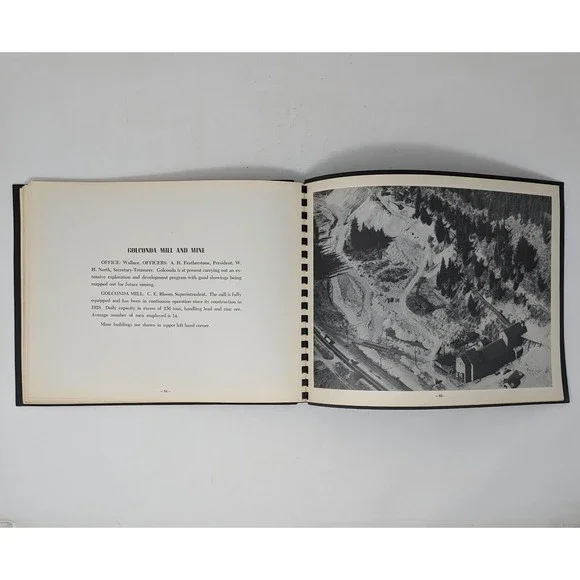 The Coeur d'Alene Mining District Book Idaho 1948 Aerial Photos From Scamahorn